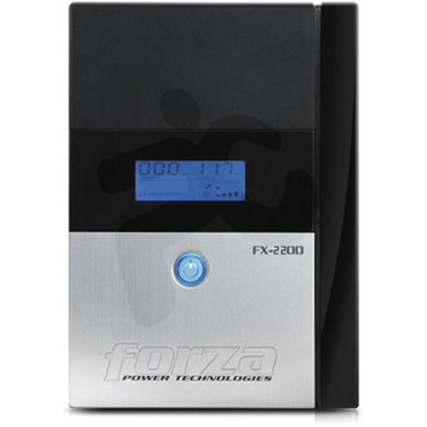 Ups Forza FX-2200LCD-C  2200VA 1200W 220V 4 salidas Comunicación USB Indicador LCD