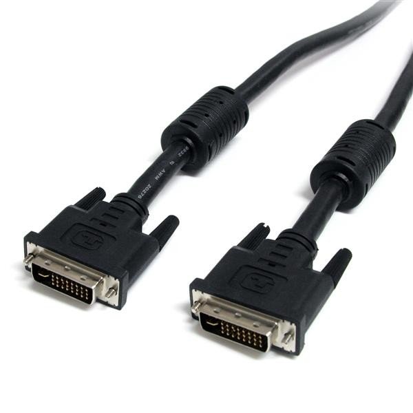 Cable Startech 3mts para Monitor DVI-I de Doble Enlace Dual Link Digital Analógico - 2x Macho