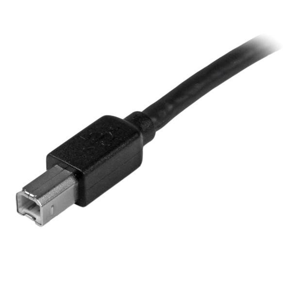Cable Startech 15mts USB B Macho a USB A Macho Activo Amplificado USB 2.0 Impresora