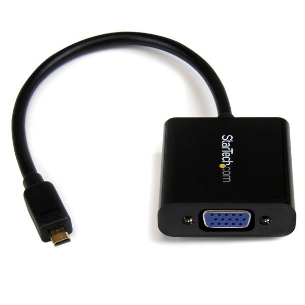 Adaptador Startech Micro HDMI a VGA para Smartphones / Ultrabooks / Tabletas - 1920x1080