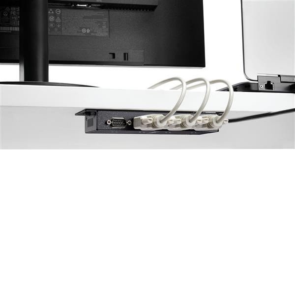 Adaptador Startech HUB USB a Serial RS232 DB9 4 Puertos Riel DIN Industrial Montaje en Pared