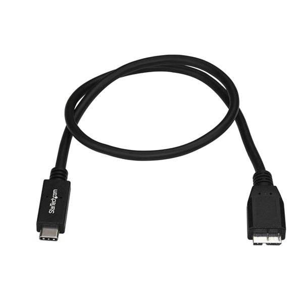 Cable Startech de 1mts USB 3.1 Type-C a Micro B