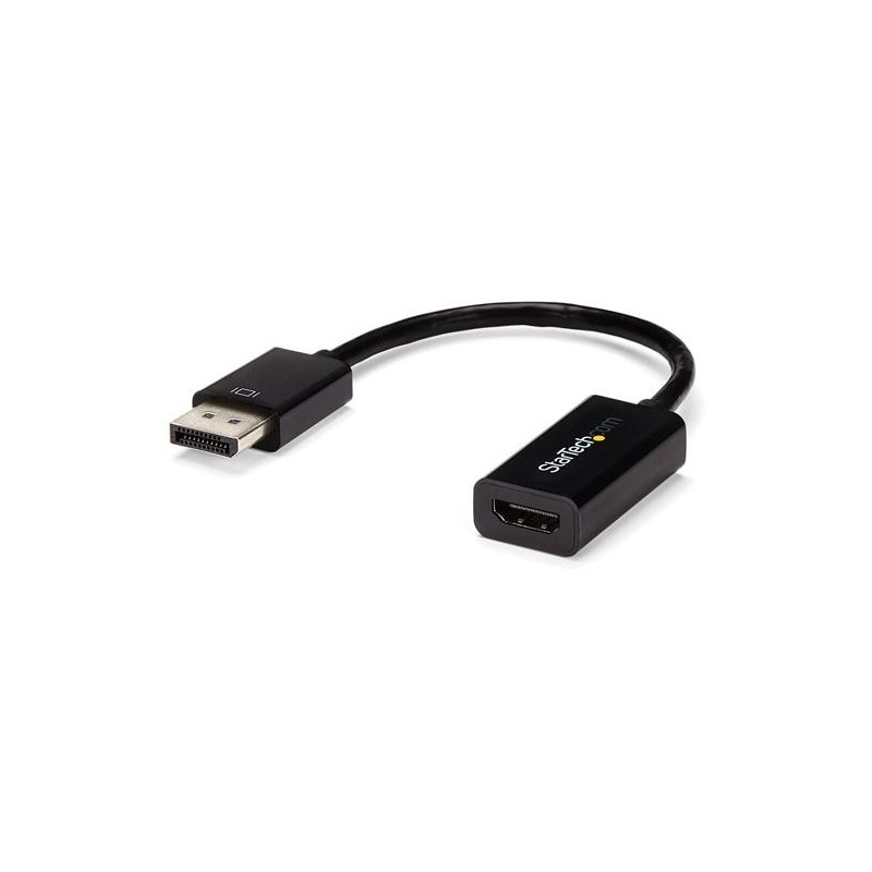 Adaptador Activo Startech DisplayPort a HDMI con Audio DP 1.2 para Computadoras de Escritorio/Laptops – 4K @ 30Hz