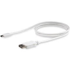 Cable de 1mts USB-C a DisplayPort  4K 60Hz  Blanco