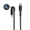 Cable Startech USB Cargador de 2mts para iPhone/iPad/iPod Certificado MFi de Apple Negro