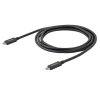 Cable Startech de 2mts USB-C USB 3.0 Certificado con Entrega de Potencia