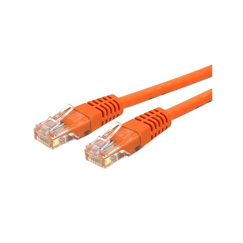 Cables Startech de Conexión Cat 6 Naranja