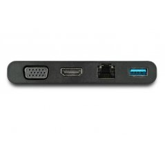 Adaptador Multipuertos USB-C  HDMI o VGA 4K - USB 3.0