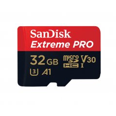 Memoria MicroSDHC 32GB Sandisk Extreme Pro UHS-I Clase 10 con Adaptador