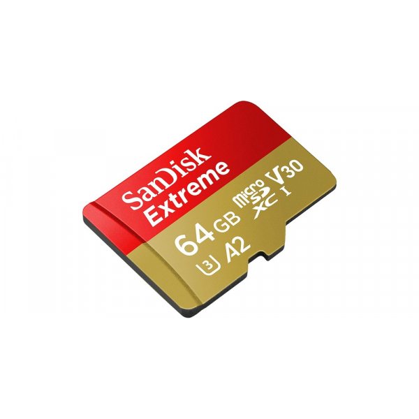 Memoria MicroSDXC 64GB SanDisk Extreme UHS-I Lectura 160MB/s Escritura 60MB/s
