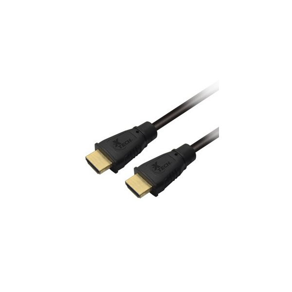 Cable Xtech con conector HDMI macho a HDMI macho 4.5 mts