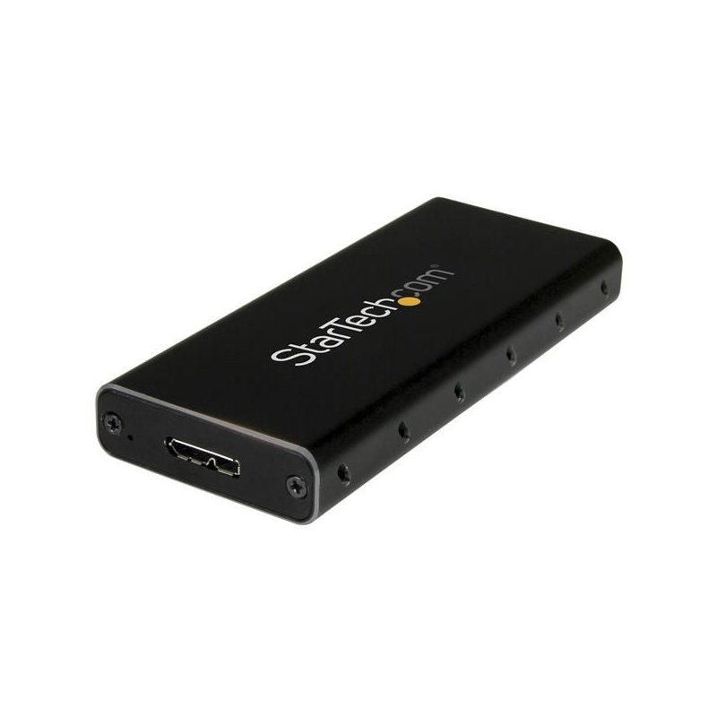 Gabinete Startech Cofre USB 3.1 (10Gbps) para Unidades mSATA - Aluminio