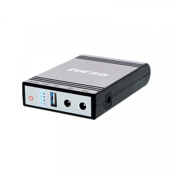Mini-UPS Forza Portatil DC 14watts USB 5-9-12V