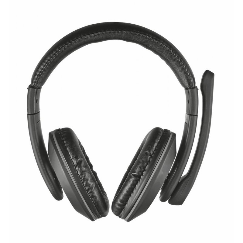 Audífonos con Micrófono Trust Reno Over-Ear para Laptots y PC Controles en el Cable