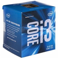 Procesador Intel Core i3-6100 (LGA1151 - 3,7GHz)