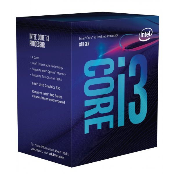Procesador Intel  Core i3-8100 3.60GHz 4/4 LGA1151 8th Gen