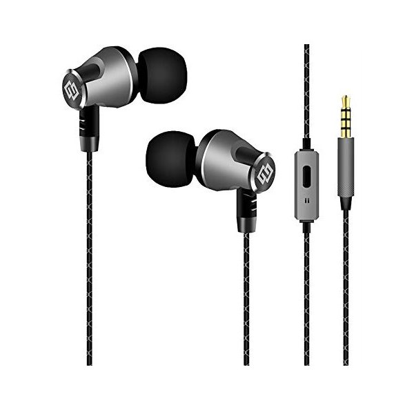 Audífonos In-Ear Metal Wired (Negro)