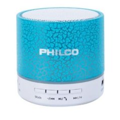 Parlantes Bluetooth USB Philco 325BL Led Azul